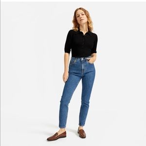 Everlane Medium Blue High Rise Skinny Jeans